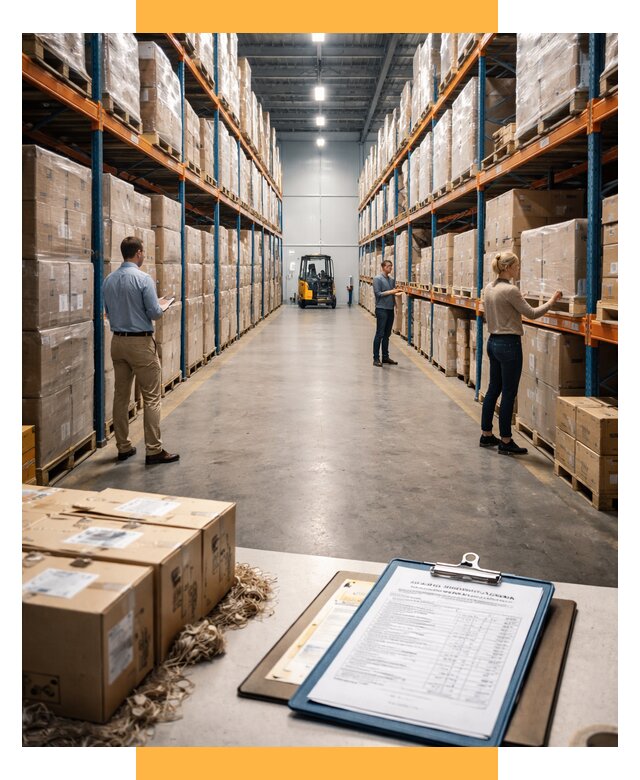 Ответственное хранение импортных грузов от 2555 р. СетСервис-Вбр