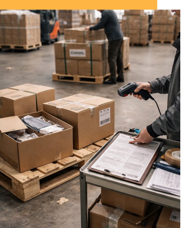 Сборные грузы из Китая: доставка, склад и таможня от 18398