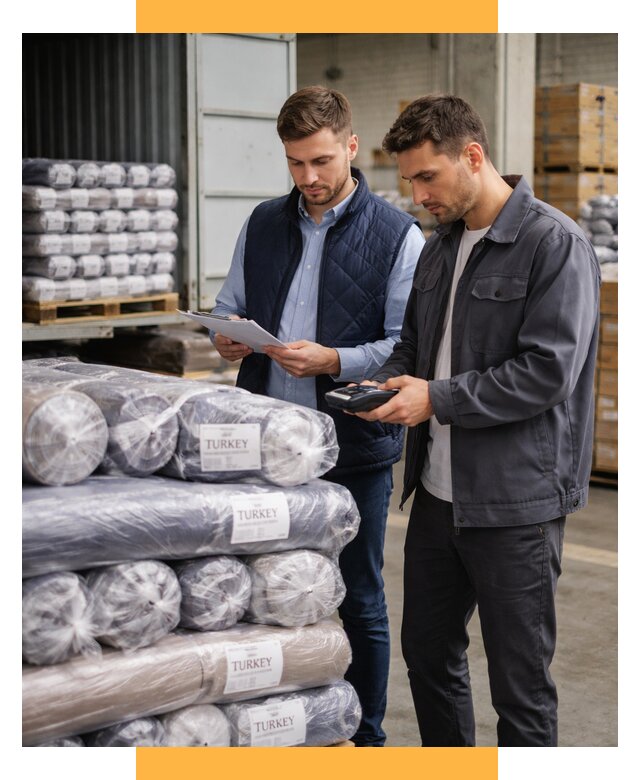 Доставка текстиля из Турции от 45995 р. под ключ, СетСервис-Вбр