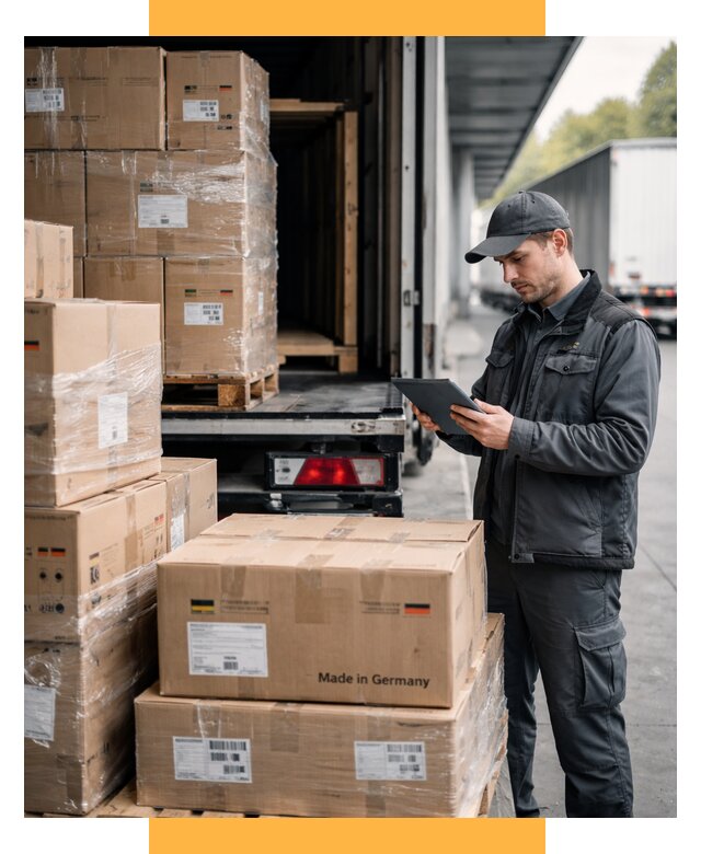 Доставка грузов из Германии от 45995 р. быстро - СетСервис-Вбр