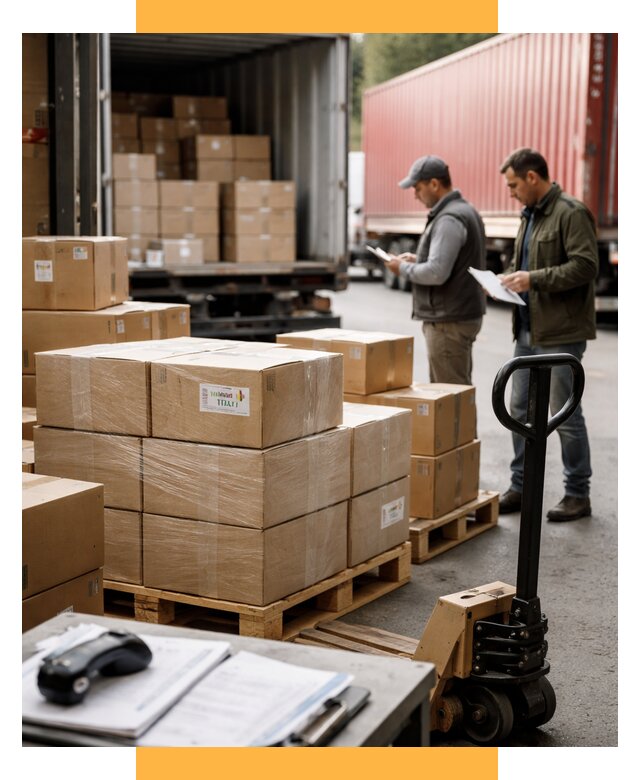 Доставка грузов из Италии в Россию от 18398 р. СетСервис-Вбр