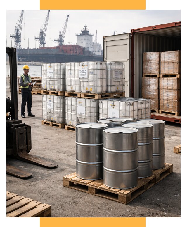 Доставка химического сырья из Индии от 255525 р. | СетСервис-Вбр