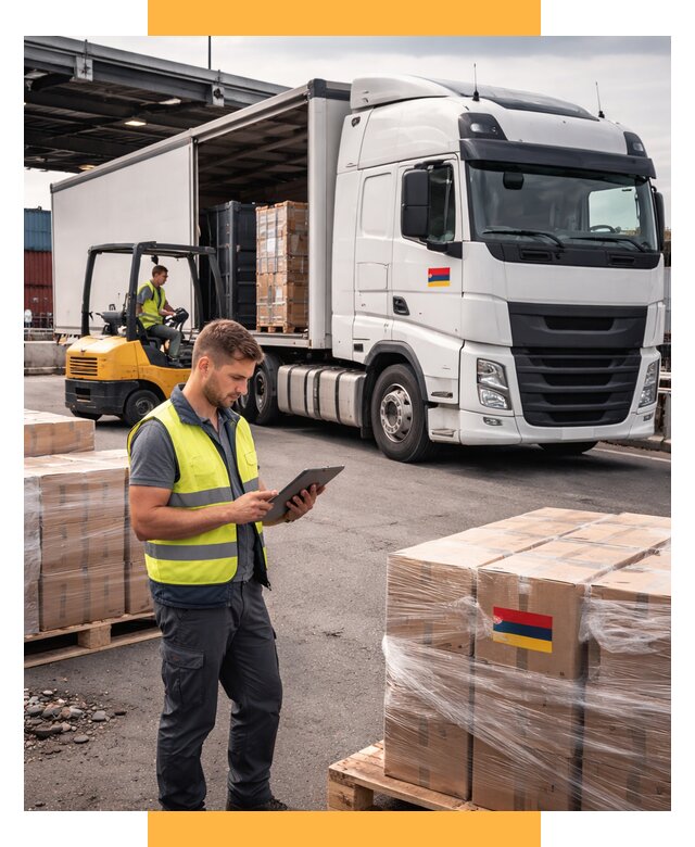 Автоперевозки из Армении от 97100 р. — услуги СетСервис-Вбр