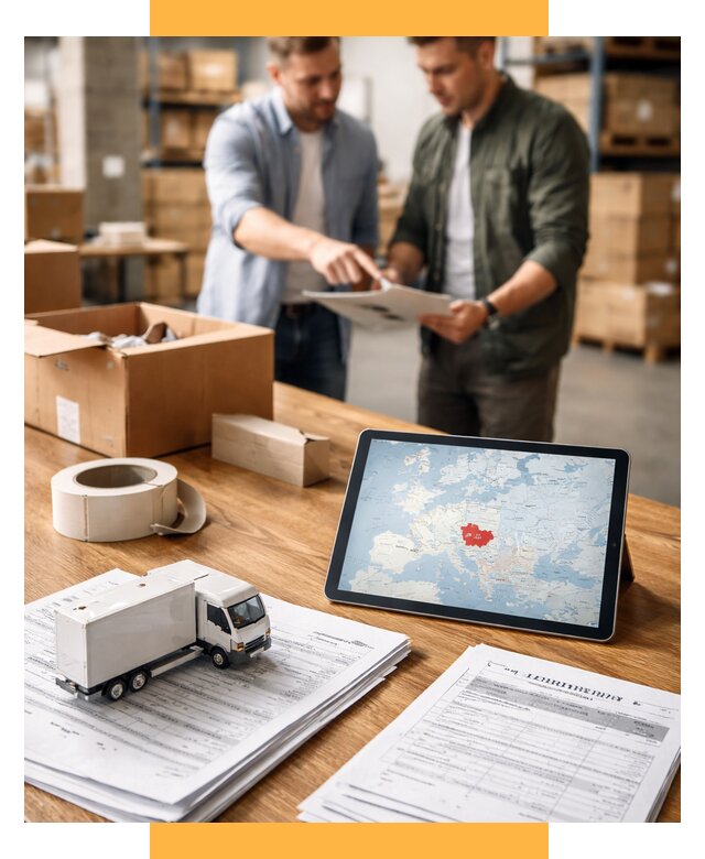 Доставка грузов в Чехию от 35774 р. - логистика СетСервис-Вбр