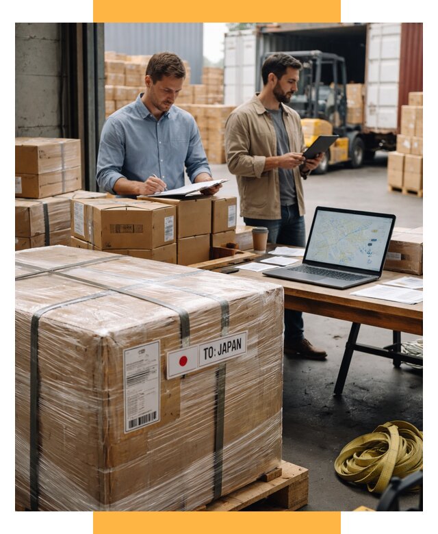 Доставка грузов в Японию от 25553 р., логистика СетСервис-Вбр