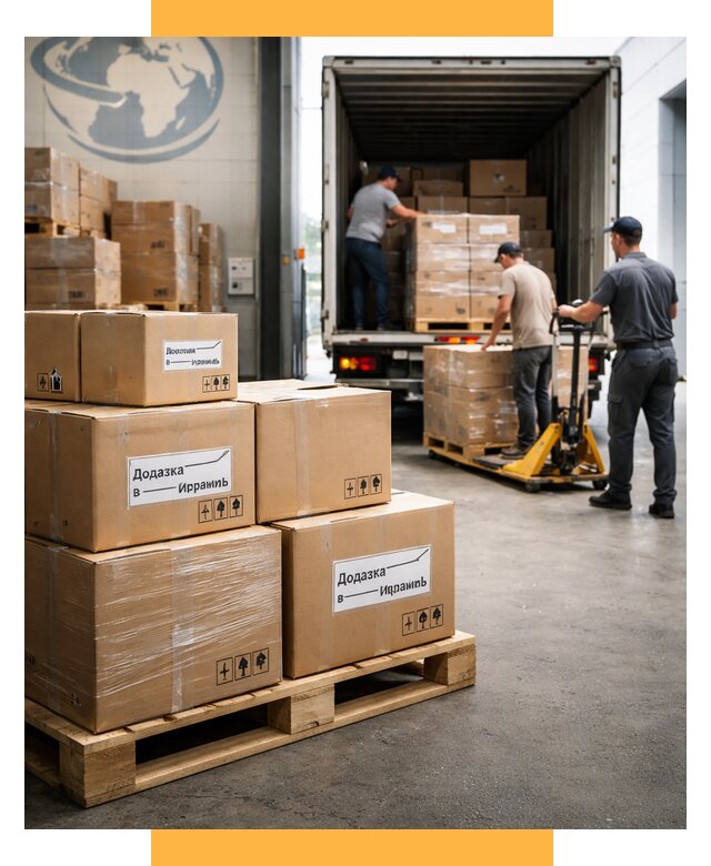Доставка грузов в Израиль и экспорт от 45995 р. СетСервис-Вбр
