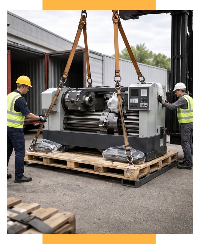 Перевозка станков и таможня от 61326 р. | СетСервис-Вбр логистика