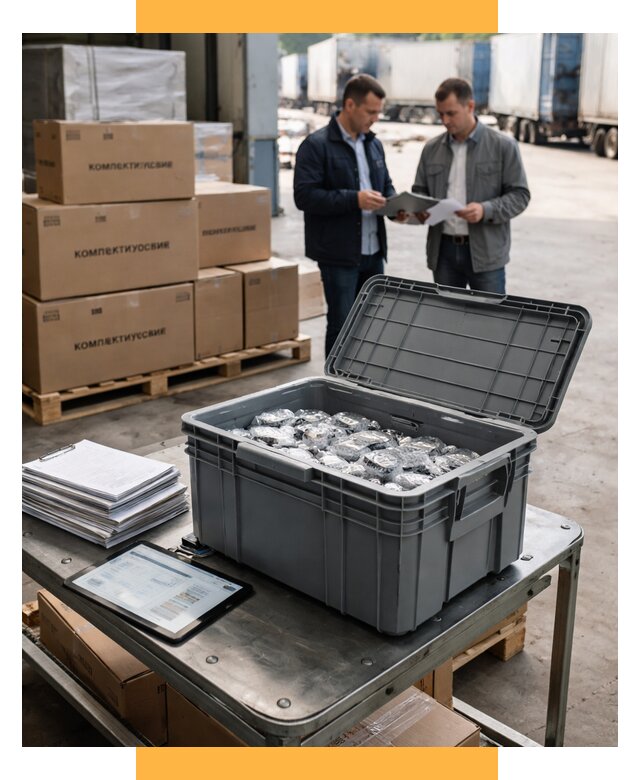 Перевозка комплектующих из Китая от 6644 р. | СетСервис-Вбр