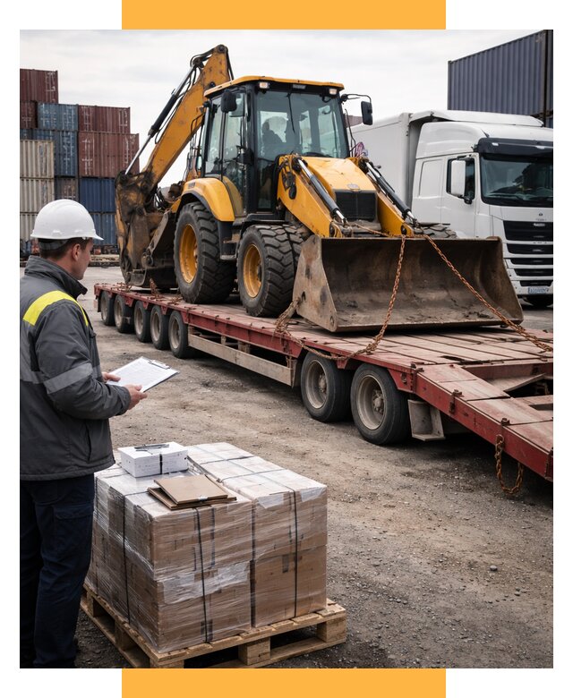 Международная перевозка спецтехники от 45995 р., СетСервис-Вбр