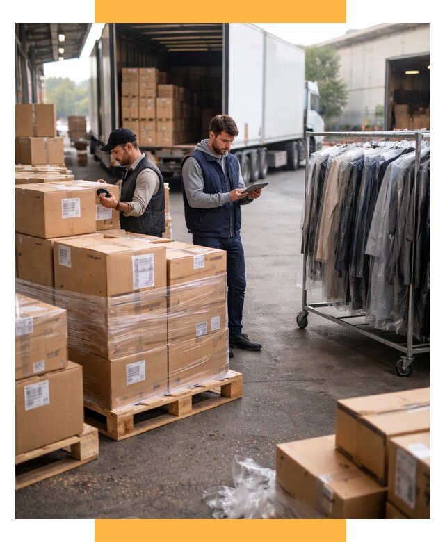 Перевозка и доставка одежды из Китая от 7666 р., СетСервис-Вбр