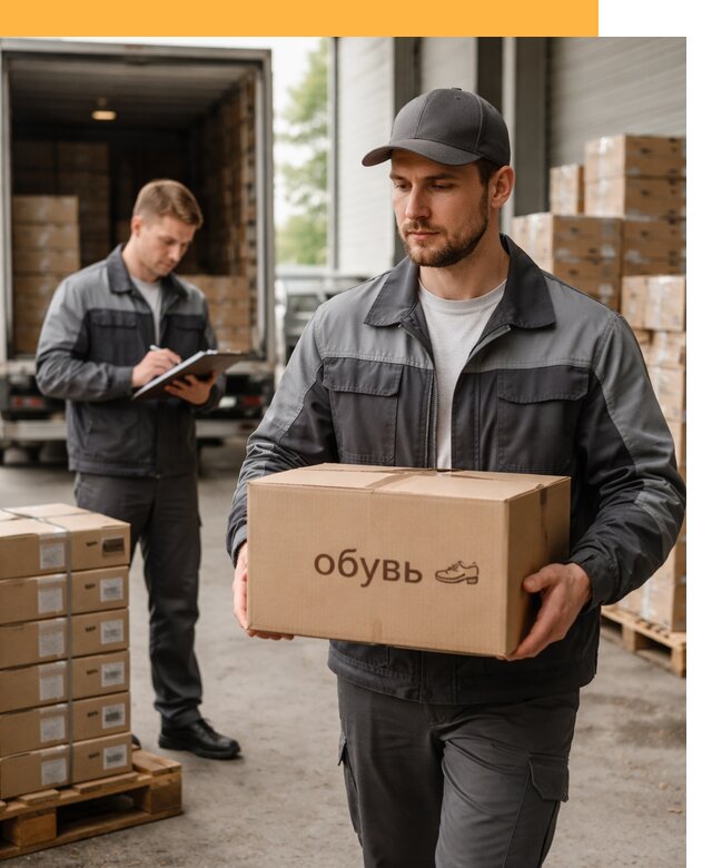 Международная перевозка обуви с таможенным оформлением от 4599