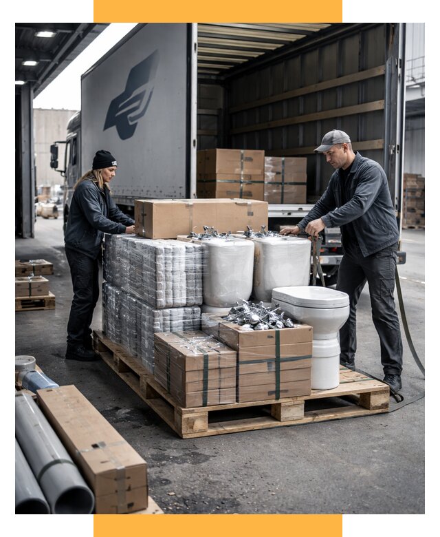 Перевозка сантехники под ключ от 1840 р. | СетСервис-Вбр