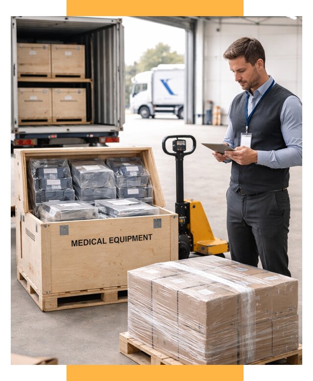 Перевозка медицинского оборудования от 15332 р. в СетСервис-Вбр