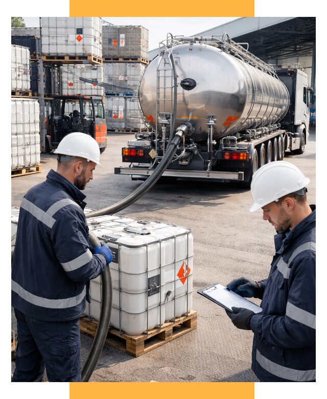 Перевозка химического сырья от 8688 р. Логистика СетСервис-Вбр