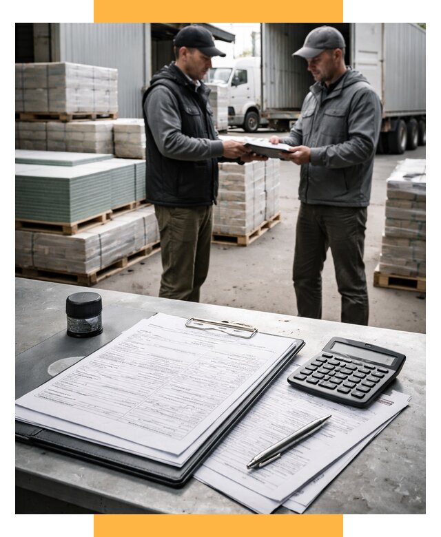 Таможенное оформление стройматериалов от 8688 р. | СетСервис-Вбр