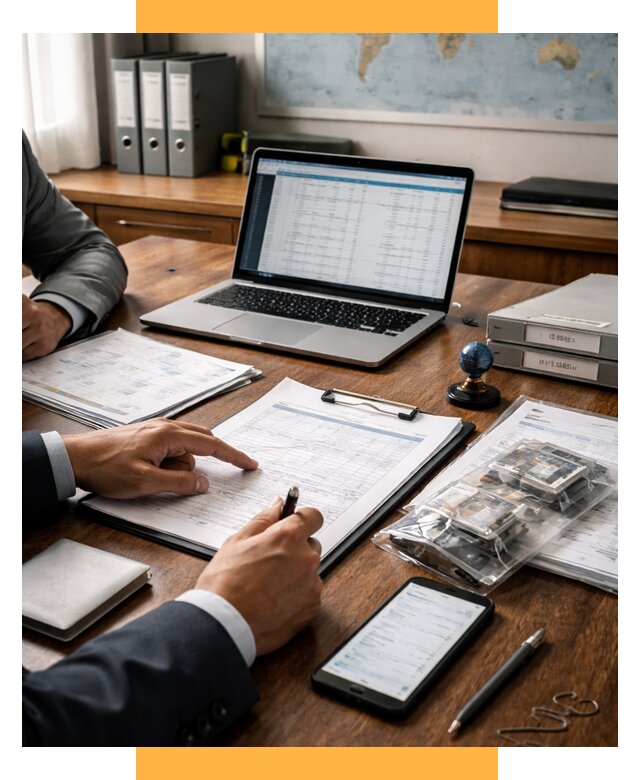 Проверка поставщика за рубежом от 8688 р. | СетСервис-Вбр аудит