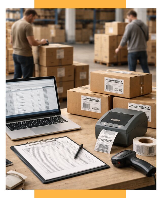 Маркировка импортных товаров от 4599 р. под ключ, СетСервис-Вбр